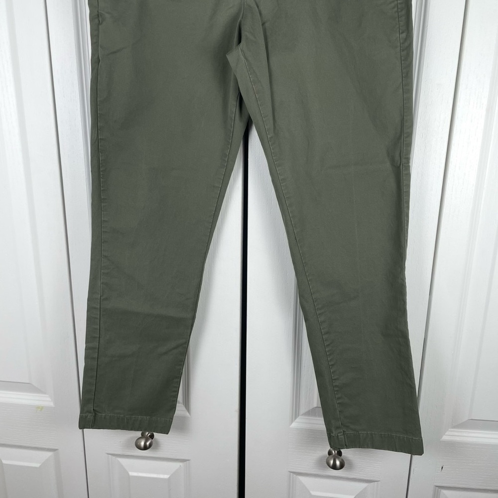 Abercrombie & Fitch Athletic Skinny Stretch Chino Pants Men’s 28x28 Army Green - Picture 5 of 13